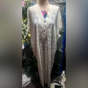 Floral Lace Button-Down Blouse